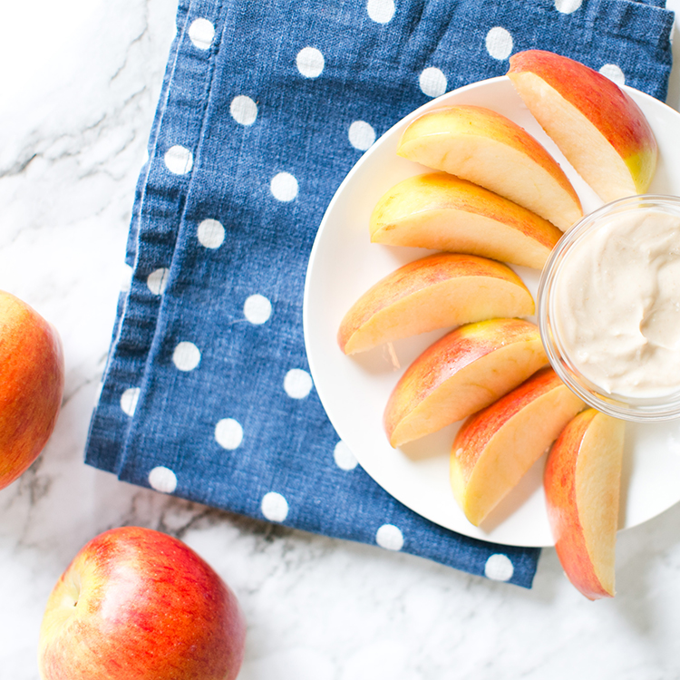 Peanut Butter Whip with Apples